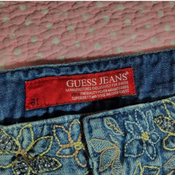 Y2k low-rise denim mini skirt - Picture 3 of 6